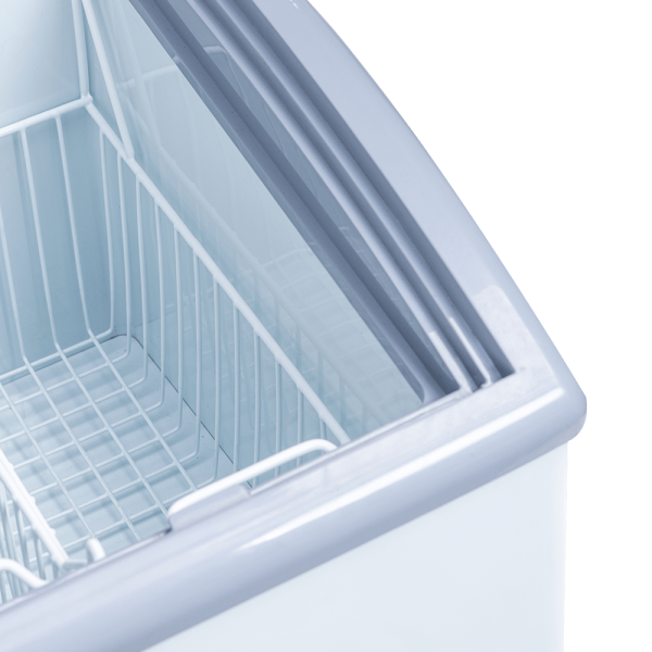CONSERVADORA MULTIFUNCIONAL TAPA DE VIDRIO CURVO 200LTS GELATOR - Imagen 3