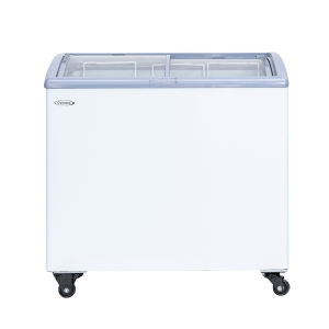 CONSERVADORA MULTIFUNCIONAL TAPA DE VIDRIO CURVO 200LTS GELATOR
